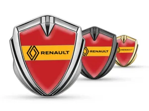 Renault Cupolato Emblema Badge Stile Minimal Universale